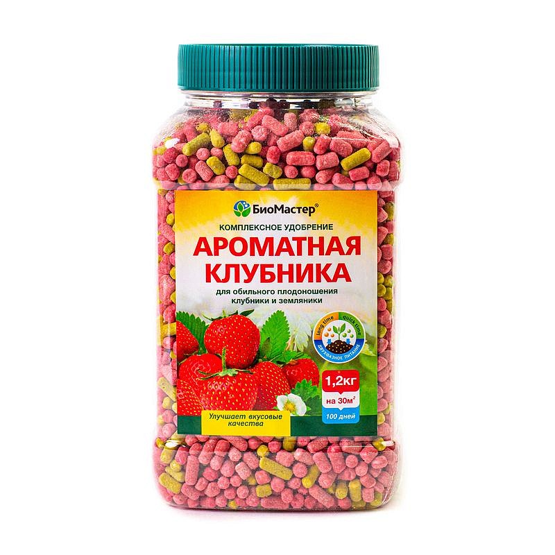 Ароматная клубника, комплексное удобрение БиоМастер 1,2кг, изображение 1