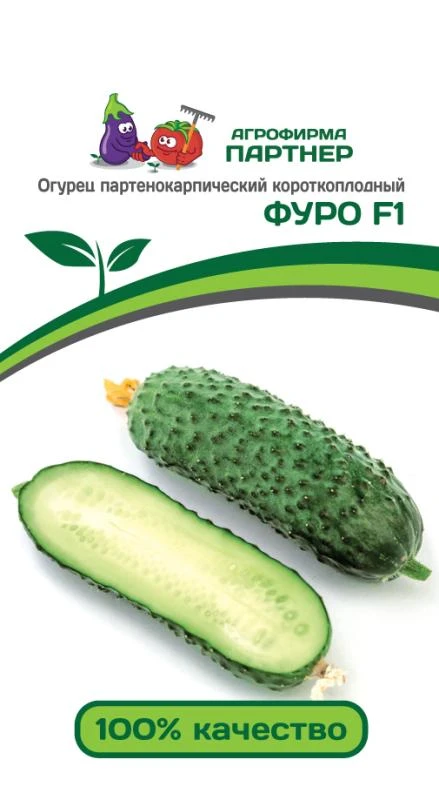 Партнер Огурец ФУРО F1 ^(5шт), изображение 0
